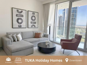 2BR Forte Tower 1 Downtown 3mn Burj Khalifa